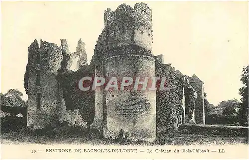 Cartes postales Environs de Bagnoles de l'Orne Le Chateau du Bois Thibault
