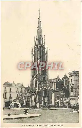 Cartes postales Agen Eglise Ste Foy (XIIIe Siecle)