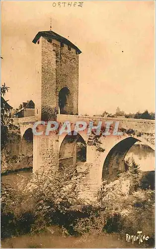 Ansichtskarte AK Vieux Pont d'Orthez (XIIIe et XIVe Siecle)