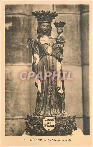 Cartes postales L'Epine La Vierge Veneree
