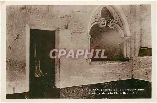 Cartes postales moderne Dinan Chateau de la Duchesse Anne Oratoire dans la Chapelle