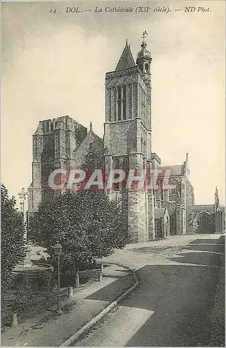 Cartes postales Dol La Cathedrale (XIIe Siecle)