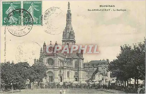 Cartes postales Morbihan Ste Anne d'Auray La Basilique