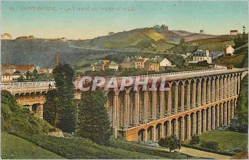 Ansichtskarte AK Saint Brieuc Le Viaduc du Souzain