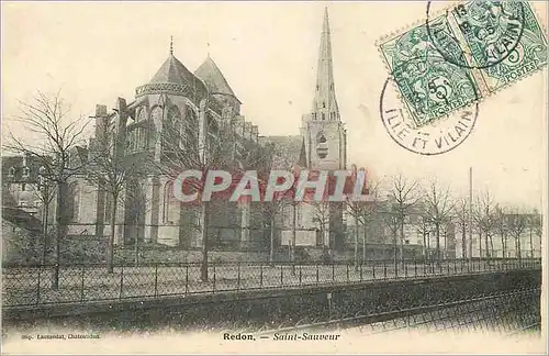 Cartes postales Redon Saint Sauveur