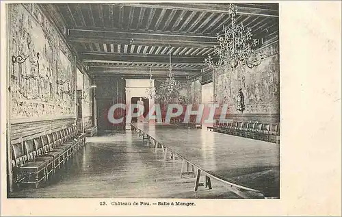 Cartes postales Chateau de Pau Salle a Manger