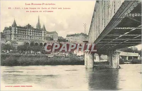 Cartes postales Pau Les Bords du Gave