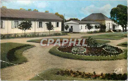 Moderne Karte La Ferte Mace (Orne) L'Etablissement de Cures et les Jardins