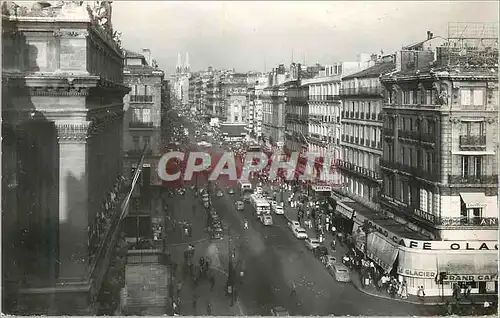 Cartes postales moderne Marseille (B du Rhone) La Canebiere