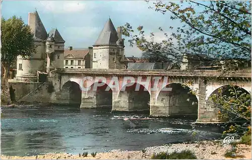Moderne Karte Chatellerault Les Bords de la Vienne et le Pont