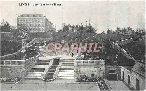 Cartes postales Rennes Nouvelle Entree du Thabor