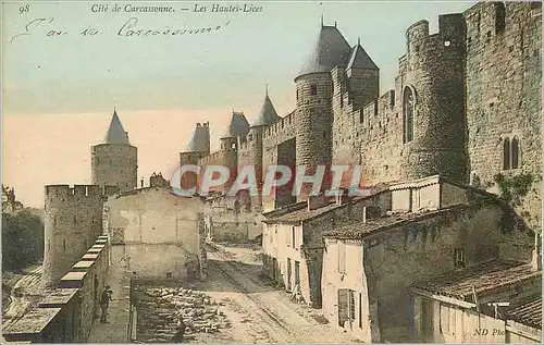 Cartes postales Cite de Carcassonne Les Hautes Lices