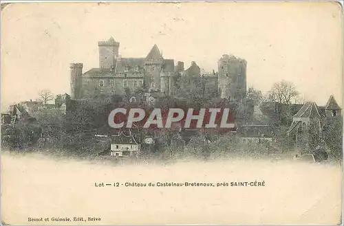 Cartes postales Chateau du Castelnau Bretenoux pres Saint Cere