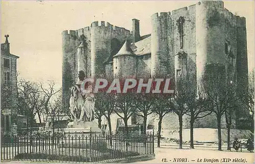 Ansichtskarte AK Niort Le Donjon (XIIe Siecle)