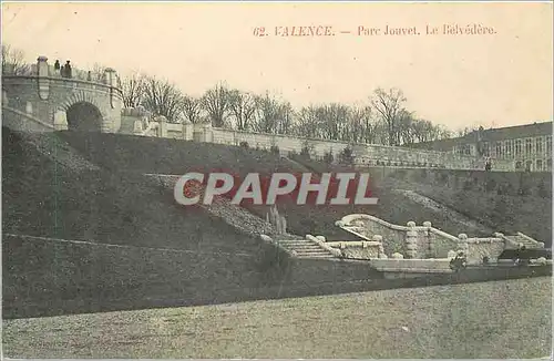 Cartes postales Valence Parc Jouvet LE Belvedere
