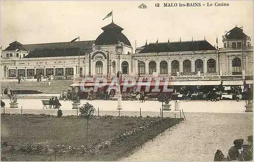 Cartes postales Malo les Bains Le Casino