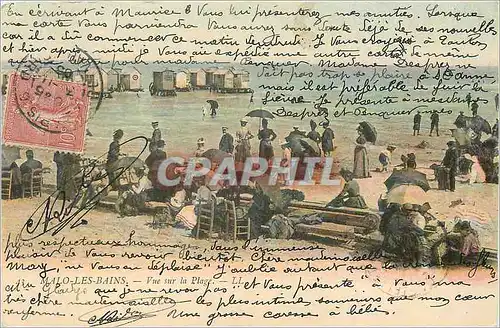 Cartes postales Malo les Bains Vue sur la Plage