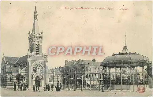 Ansichtskarte AK Malo les Bains La Place Turenne L'Eglise