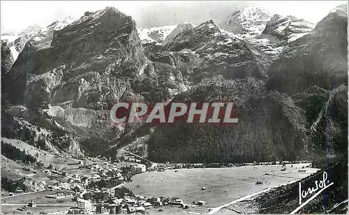 Cartes postales moderne Pralognan la Vanoise (savoie) alt 1430 m Vue Generale et le Grand Marchet