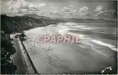 Cartes postales moderne Biarritz (B P) La Plage des Basques