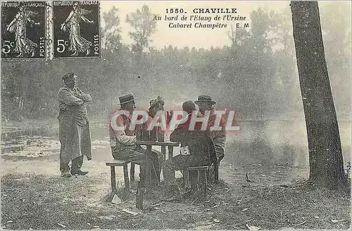 Cartes postales moderne Chaville Ile de France Au Bord de l'Etang de L'Ursine Cabaret Champetre
