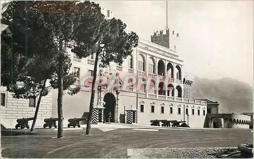 Moderne Karte Monaco Le Palais Princier