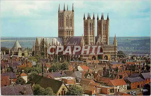 Moderne Karte Lincoln Cathedral