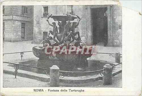 Ansichtskarte AK Roma Fontana Delle Tartarughe