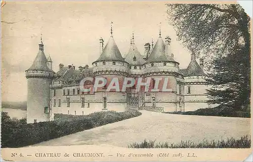 Ansichtskarte AK Chateau de Chaumont Vue d'Ensemble (Cote Sud)