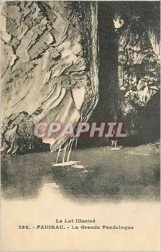 Cartes postales Padirac la Grande Pendeloque le Lot Illustre