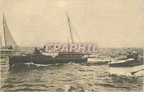 Cartes postales Bateau Publicite Bronchoseptol Lauriat Avenue Foch La Garenne Colombes