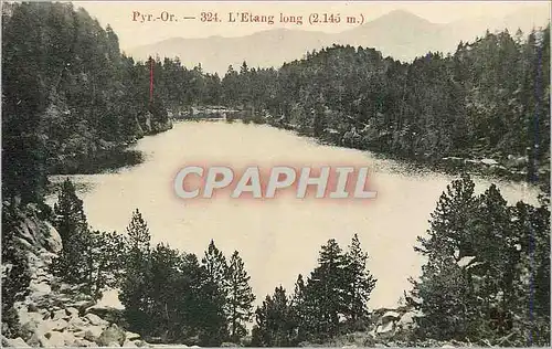 Cartes postales Pyr Or l'Etang Long (2145m)