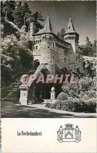 Cartes postales moderne Chateau de la Rochelambert (Hte Loire) Monument Historique (XVe s)