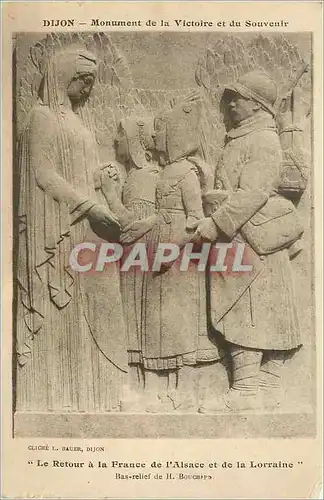 Ansichtskarte AK Dijon Monument de la Victoire et du Souvenir