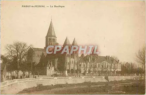 Cartes postales Paray le Monial la Basilique