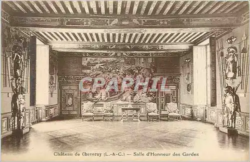 Ansichtskarte AK Chateau de Cheverny (L et C) Salle d'Honneur des Gardes