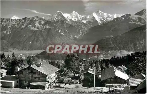 Cartes postales moderne Beatenberg Waldegg Chalet Talblick Eiger Munch Jungfrau