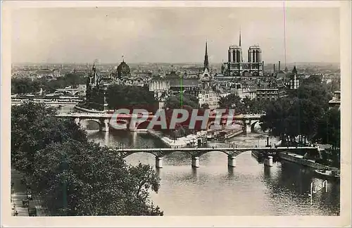 Cartes postales moderne Paris en Flanant la Cite Notre Dame et les Ponts