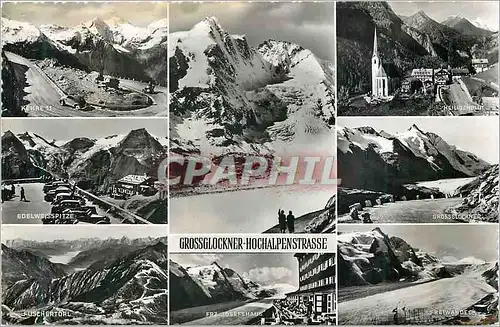 Moderne Karte Grossglockner Hochalpenstrasse