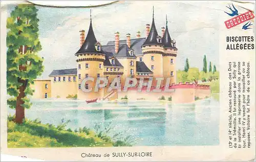 Buvard Chateau de Sully sur Loire