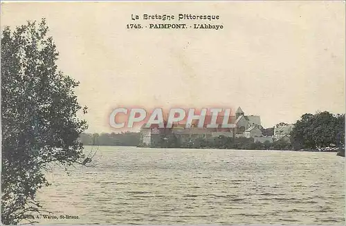 Ansichtskarte AK Paimpont l'Abbaye la Bretagne Pittoresque