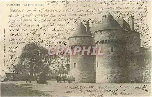 Cartes postales Guerande la porte st michel