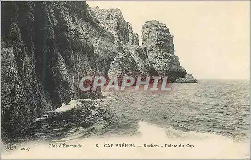 Cartes postales 2607 cote d emeraude 8 cap frehel rochers pointe du cap