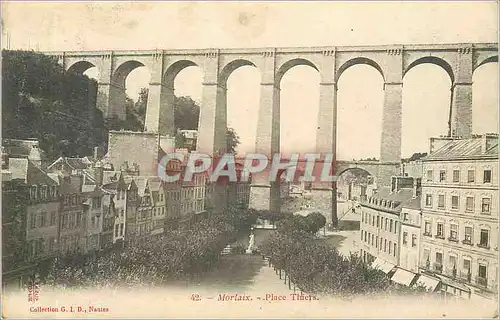 Cartes postales 42 morlaix place thiers