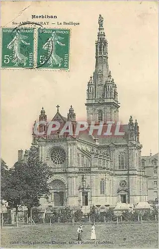 Cartes postales Morbihan ste anne d auray la basilique