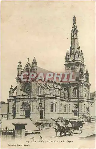 Cartes postales 125 ste anne d auray la basilique Diligence