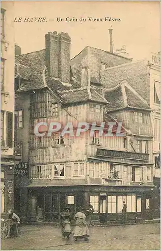 Cartes postales Le havre un coin du vieux havre