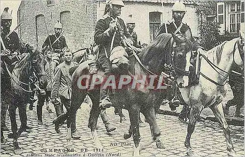 Cartes postales moderne Campagne de 1914 guelzin (nord)