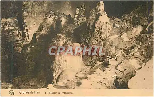 Ansichtskarte AK Grottes de han le boudoir de proserpine