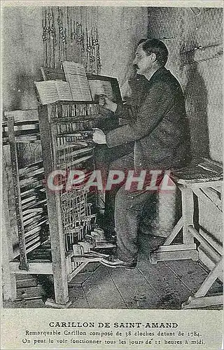 Cartes postales moderne Carillon de saint amand
